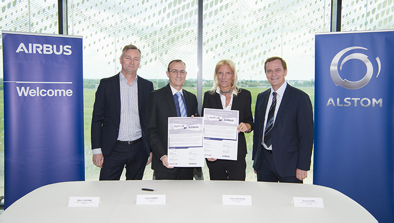Alstom and Airbus Sign Cybersecurity Cooperation Agreement